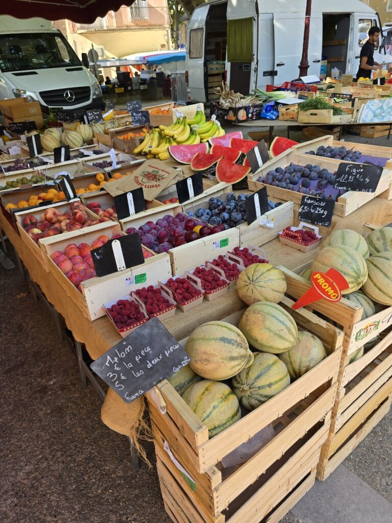 Zomerruit in Bedoin