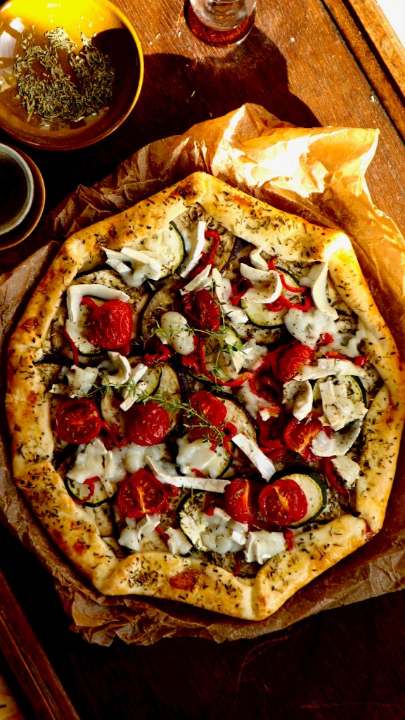 Tarte provencal aux fromage de chevere