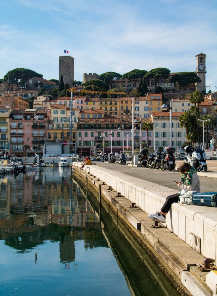 Le Suquet vanuit de haven