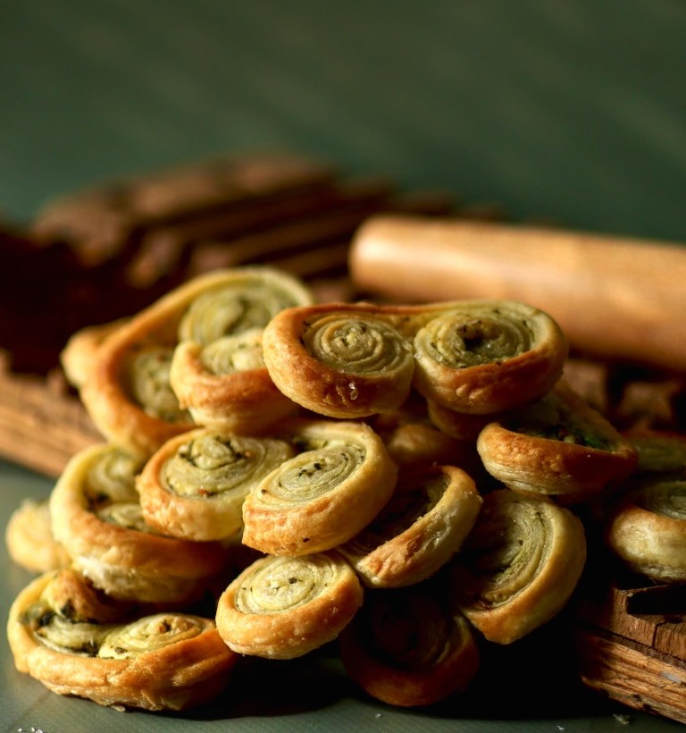 Palmiers au basillic - proef de provence