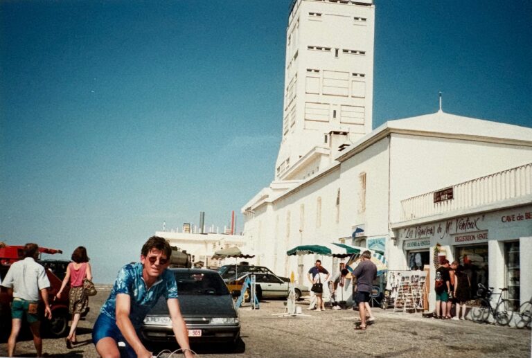 Top mont Ventoux met Lex Reurings 1996
