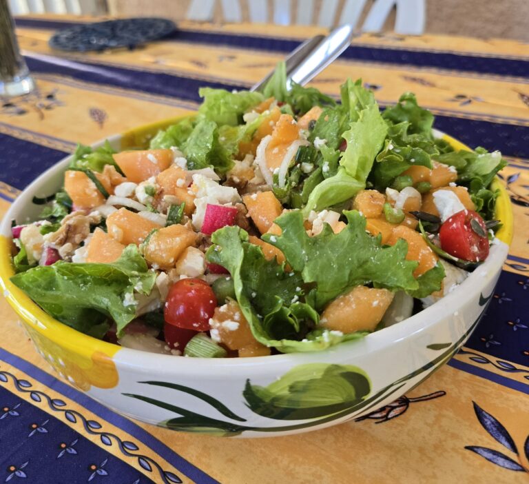 Proef de Provence - salade van meloen en feta